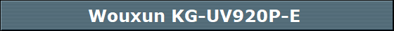 Wouxun KG-UV920P-E 