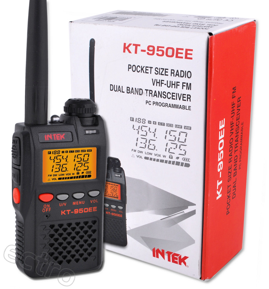 INTEK KT-950EE 2m/70cm Dualband Amateurfunk Handfunkgert