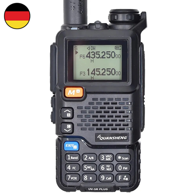 Quan Sheng UV 5R plus Walkie Talkie Tragbar Bin FM Zwei-Wege-Funk Kommutator Ukw - Bild 7 von 10