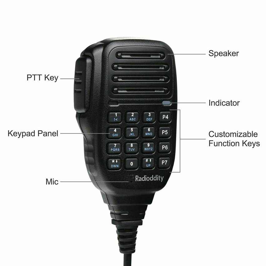 Bild 7 - Radioddity DB25-D Dual Band DMR Mobil-Funkgert 20W V/UHF Digitaler Transceiver