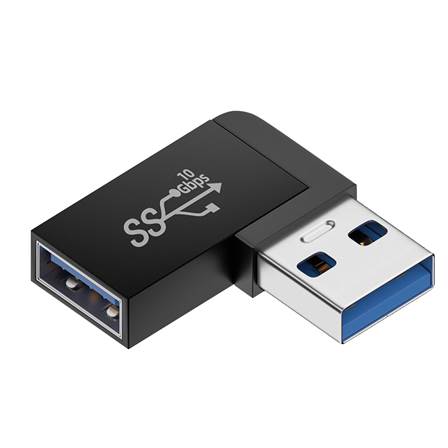 90-Grad-USB 3.0-Stecker auf Buchse, Winkelverlngerung - Bild 13 von 20