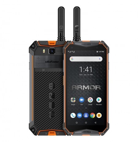 Ulefone Armor 3WT 5,7 Zoll Walkie Talkie NFC IP68 IP69K Wasserdicht 6GB 64GB 10300mAh Helio P70 Octa Core 4G Smartphone