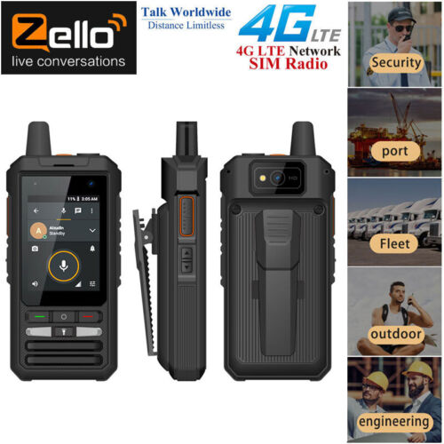 UNIWA F80 4G LTE Android Rugged Radio Smartphone PTT Walkie Talkie Waterproof - Bild 1 von 13